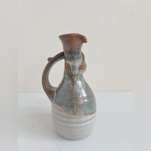 Vintage Blue Pottery Vase